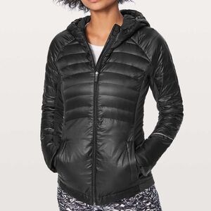 Lululemon Down For A Run zip up jacket size 4